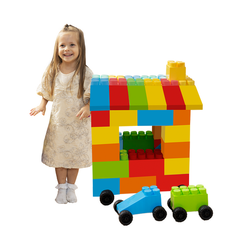 Image of MassBricks Large Blocks for Toddlers 48 pieces