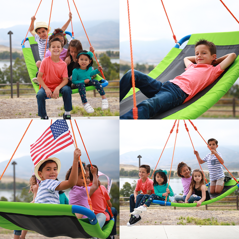 Image of PLATPORTS Giant 60'' Outdoor Platform Swing