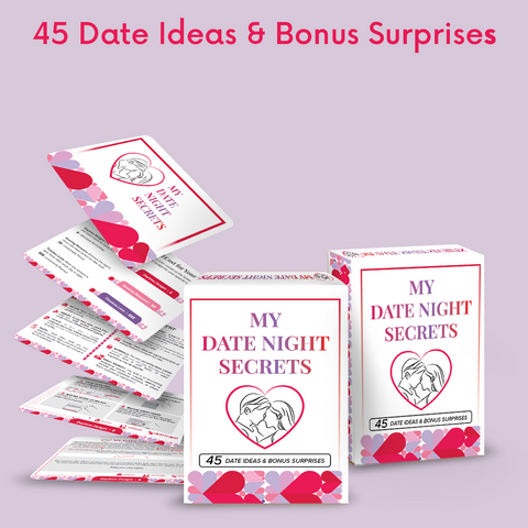 Image of My Date Night Secrets ™, 45 date night ideas and bonus surprises