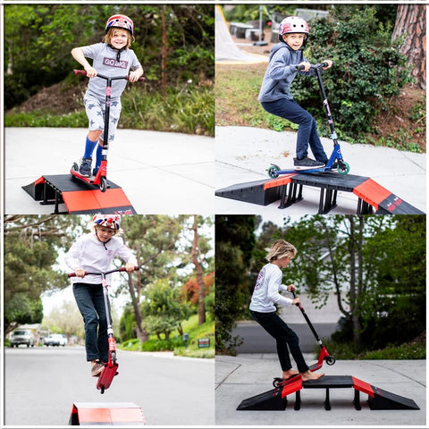 Image of PLATPORTS Scooter Bike Skateboard Hoverboard BMX Bike Ramp