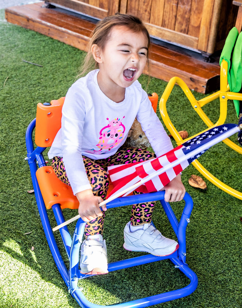 PLATPORTS Kids Single Chair Seesaw
