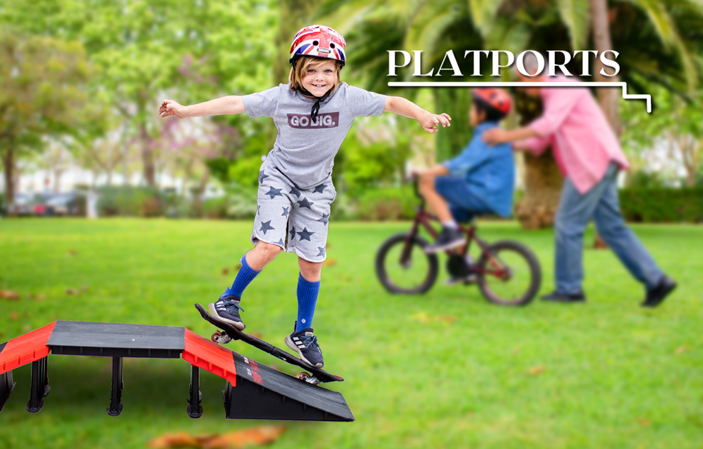 PLATPORTS Scooter Bike Skateboard Hoverboard BMX Bike Ramp