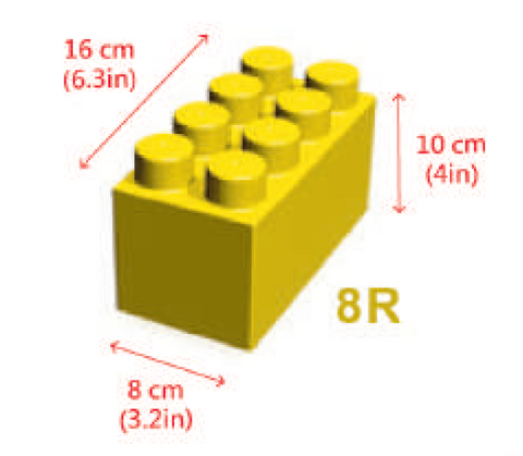 Image of MassBricks Large Blocks for Toddlers 48 pieces