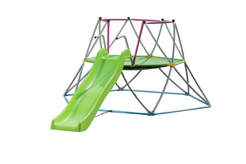 PLATPORTS Kids Dome Climber with Slide