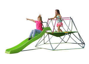 PLATPORTS Kids Dome Climber with Slide