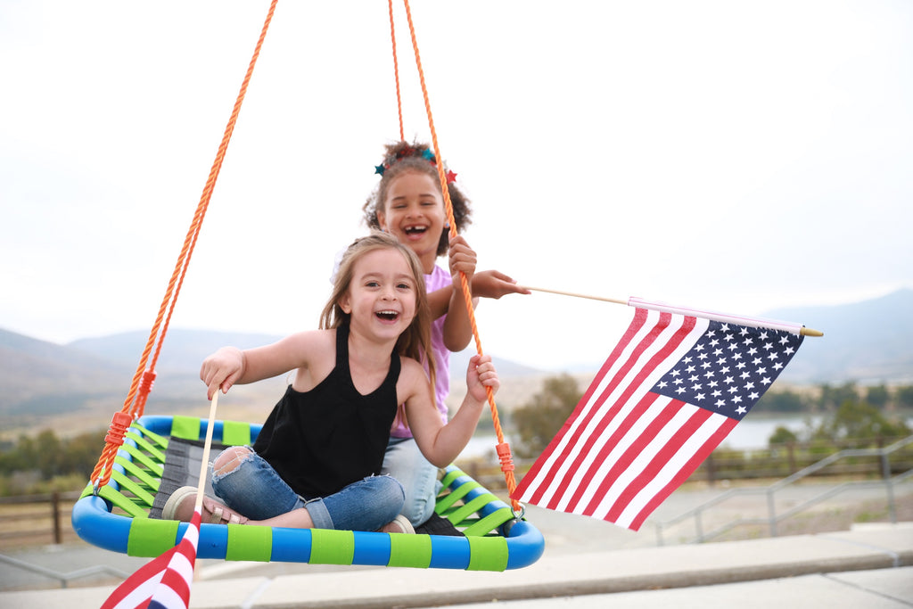 PLATPORTS Large 40" Kids Swing