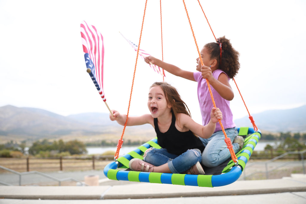 PLATPORTS Large 40" Kids Swing