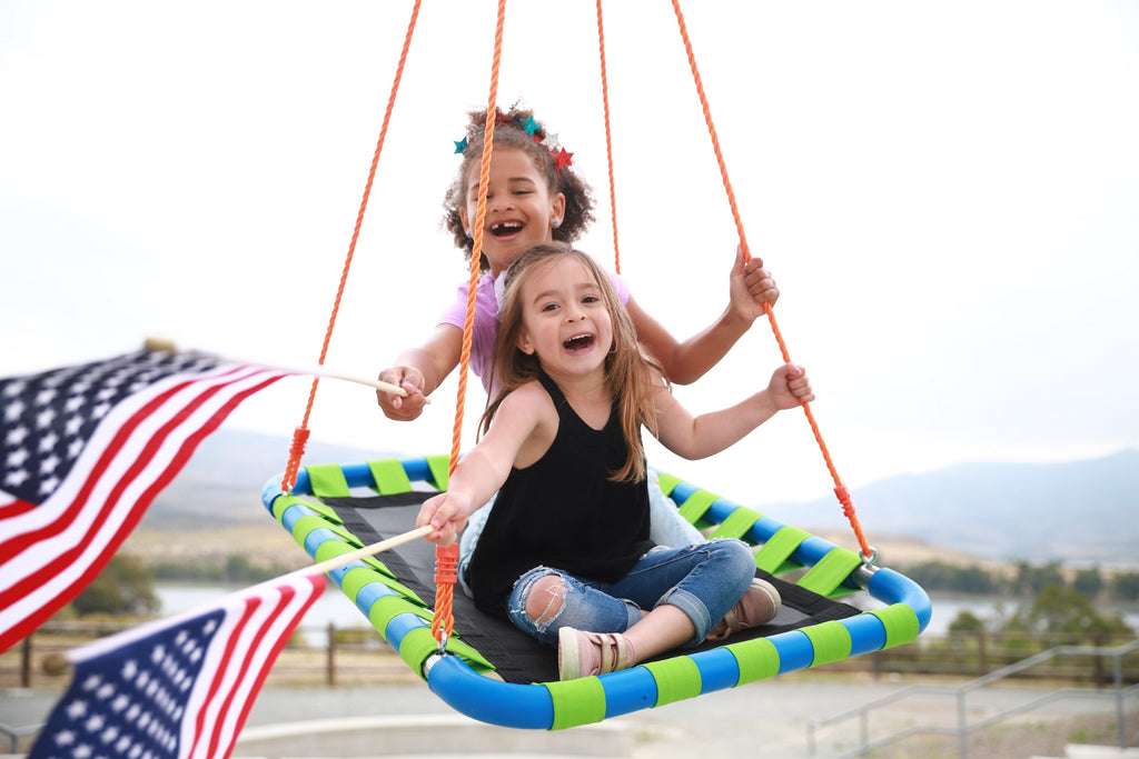 PLATPORTS Large 40" Kids Swing