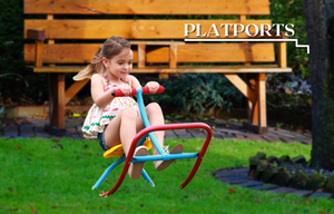 PLATPORTS Kids Rocking Chair Seesaw Rider