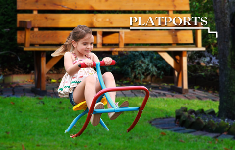 Image of PLATPORTS Kids Rocking Chair Seesaw Rider