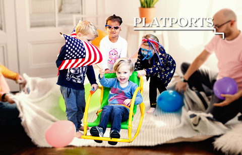 Image of PLATPORTS Kid Rocking Lounge Chair