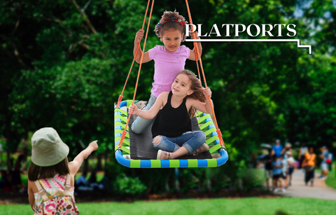 Image of PLATPORTS Large 40" Kids Swing