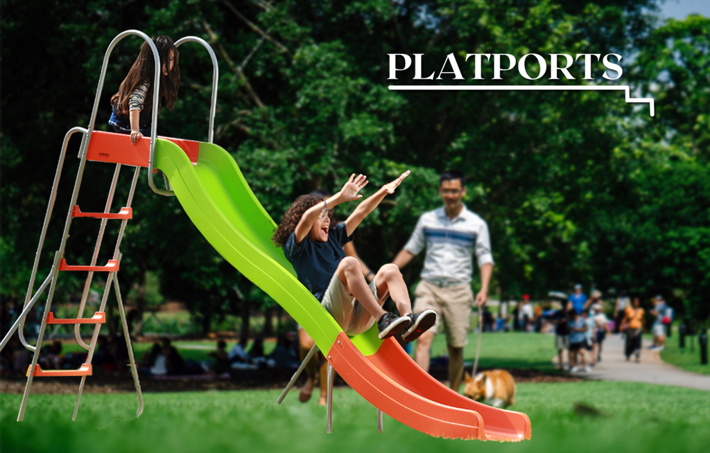 PLATPORTS 10ft Kids Slide