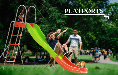 Image of PLATPORTS 10ft Kids Slide