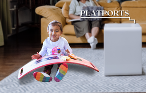 PLATPORTS Kids Balance and Wobble Board