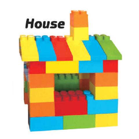 Image of MassBricks Large Blocks for Toddlers 48 pieces