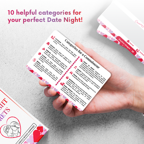 Image of My Date Night Secrets ™, 45 date night ideas and bonus surprises