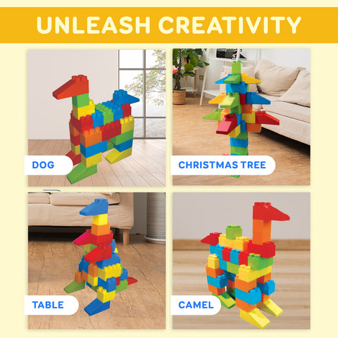 Image of MassBricks Large Blocks for Toddlers 48 pieces