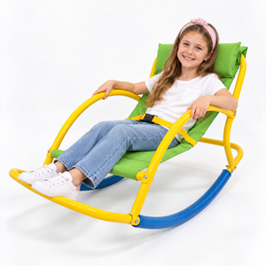 PLATPORTS Big Recliner Chair Oversized - Living Room Chairs - Kids Saucer Chair Seesaw