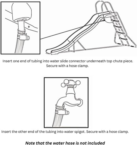 Image of PLATPORTS Kids 10ft Slide - Playground Sets for Backyards for Ages 4-8