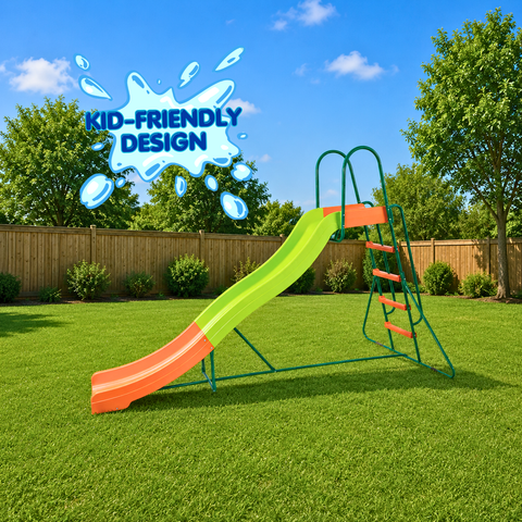 Image of PLATPORTS Kids 10ft Slide - Playground Sets for Backyards for Ages 4-8