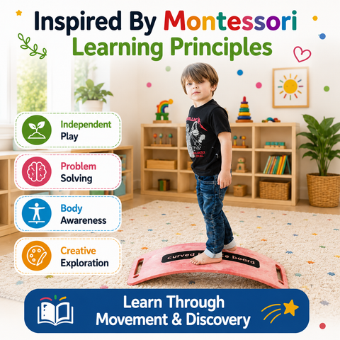 Image of PLATPORTS Kids Balance and Wobble Board