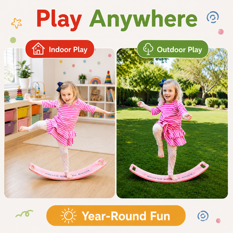 Image of PLATPORTS Kids Balance and Wobble Board