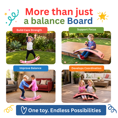Image of PLATPORTS Kids Balance and Wobble Board
