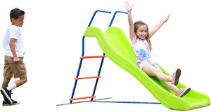 PLATPORTS Kids 6ft Outdoor Slide Playground Slide