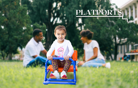 PLATPORTS Kids Single Chair Seesaw