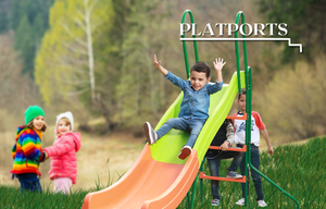 PLATPORTS 8ft Kids slide